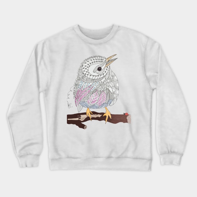 Little Bird Crewneck Sweatshirt by wildmagnolia